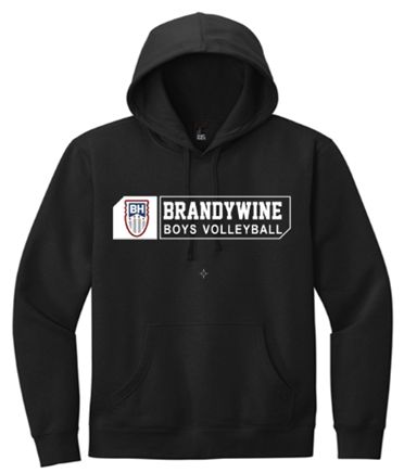 Port & Co™ Fan Favorite™ Fleece Pullover Hooded Sweatshirt in Black