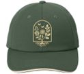 Port Authority® Flexfit® Cotton Twill Cap in Olive / Cream