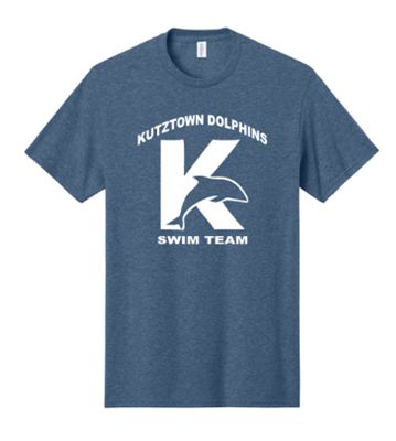 Jerzees® Dri-Power® 50/50 Cotton/Poly T-Shirt in Vintage Heather Blue