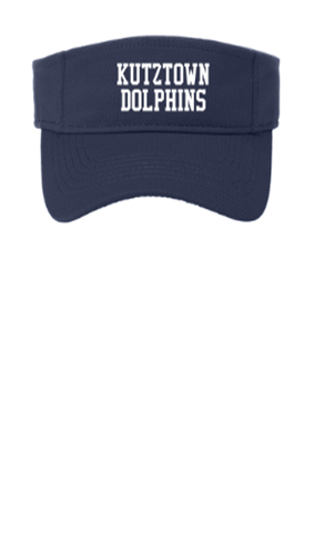 Sport-Tek® PosiCharge® RacerMesh® Visor in Navy Blue