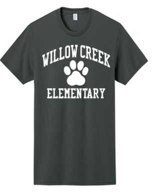 Jerzees® Dri-Power® 50/50 Cotton/Poly T-Shirt with Willow Creek Logo on Full chest