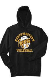 Port & Co™ Essential Fleece Pullover Hooded Sweatshirt with Logo on Full Chest