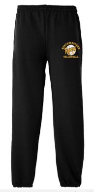 Port & Co™ Essential Fleece Sweatpant with Pockets with Logo on Left Leg