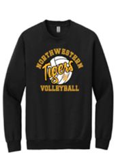 Gildan® Heavy Blend™ Crewneck Sweatshirt with Logo on Full Chest