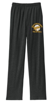 BELLA+CANVAS® Unisex Sponge Fleece Straight Leg Sweatpant with Logo on Left Leg