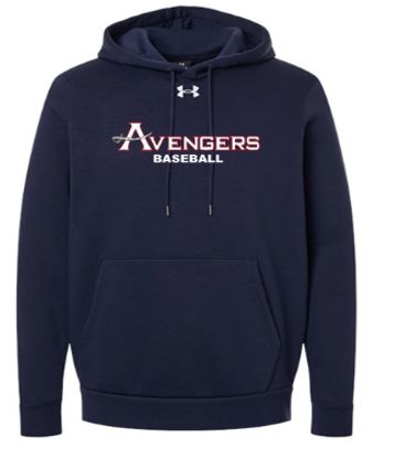 UA ICON Adult Hoodie with Full Chest Logo