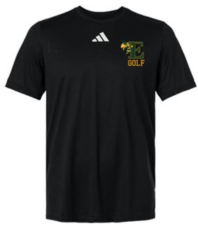Addidas© Men's Pregame Tee with Logo on Left Chest