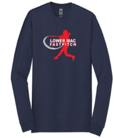 Gildan® Heavy Cotton™ 100% Cotton Long Sleeve T-Shirt with Logo on Front Gildan® Heavy Cotton™ 100% Cotton Long Sleeve T-Shirt with Logo on Front