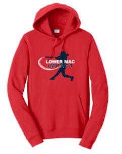 Port & Co™ Fan Favorite™ Fleece Pullover Hooded Sweatshirt with Logo on Front