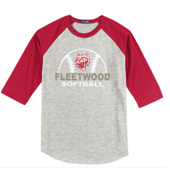 Sport-Tek® Colorblock Raglan Jersey with Logo Full Chest