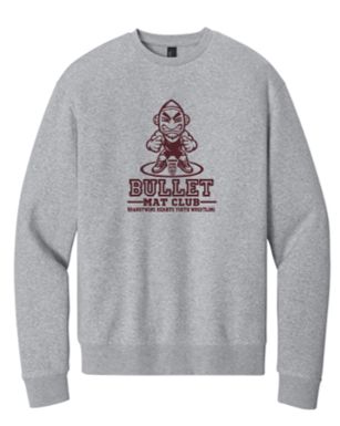 District® MelloFleece Crew in Light Heather Grey
