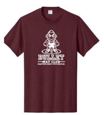Port & Co® Core Cotton Tee in Maroon