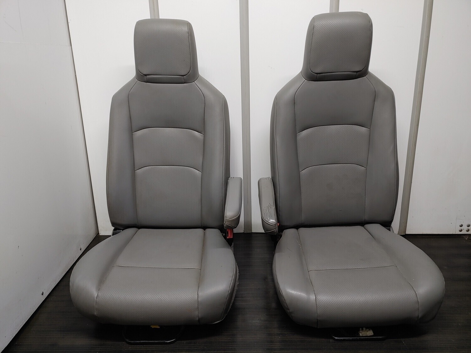 Pair of Vinyl Front Seats - High Backrest