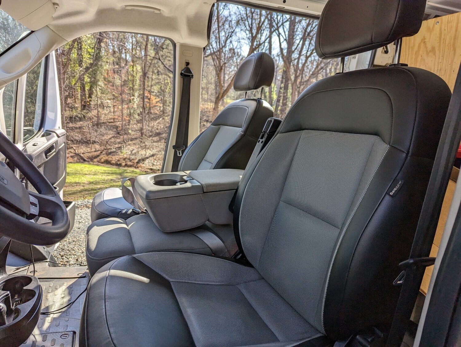Center Seat for Ram ProMaster Van - Grey Color