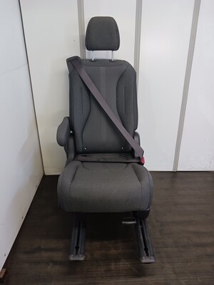 Single Seat W/ Shoulder Seat Belt - Removable