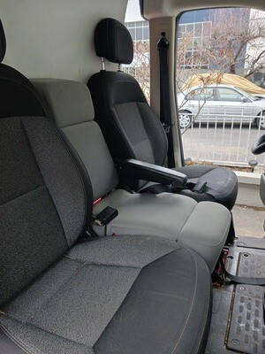 Centre Seat W/O Compartment for Ram ProMaster Van - Grey