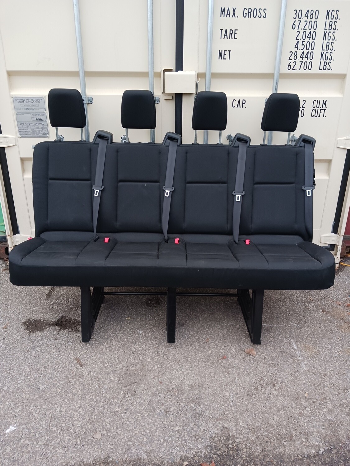 Four Passenger Bench Seat