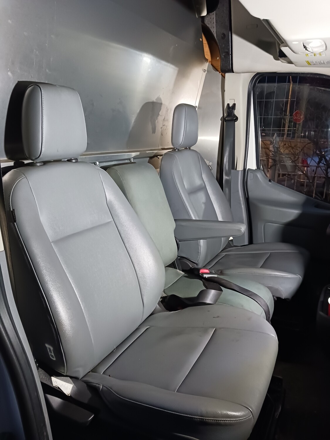 Center Seat for Ford Transit - Grey