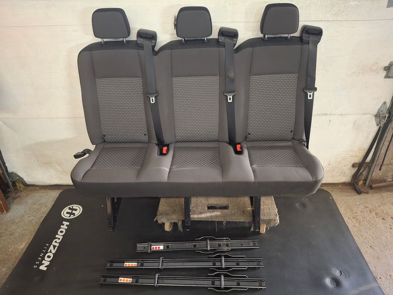 3 Passenger Cloth Bench Seat - Removable
