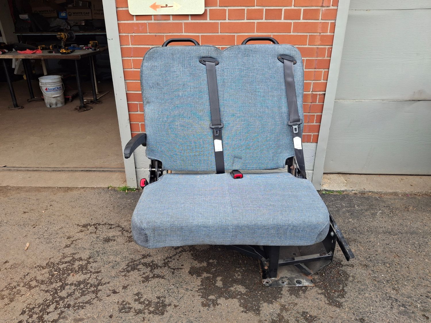 2 Passenger Bench Seat - Foldaway