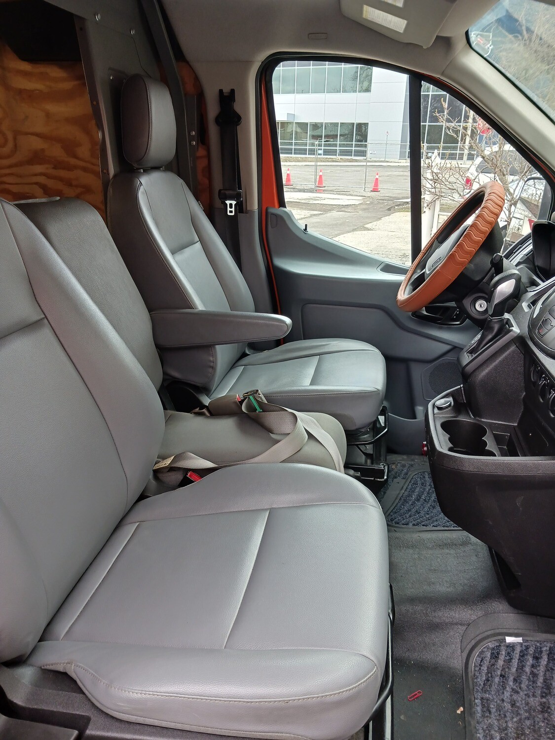 Center Seat for Ford Transit - Grey