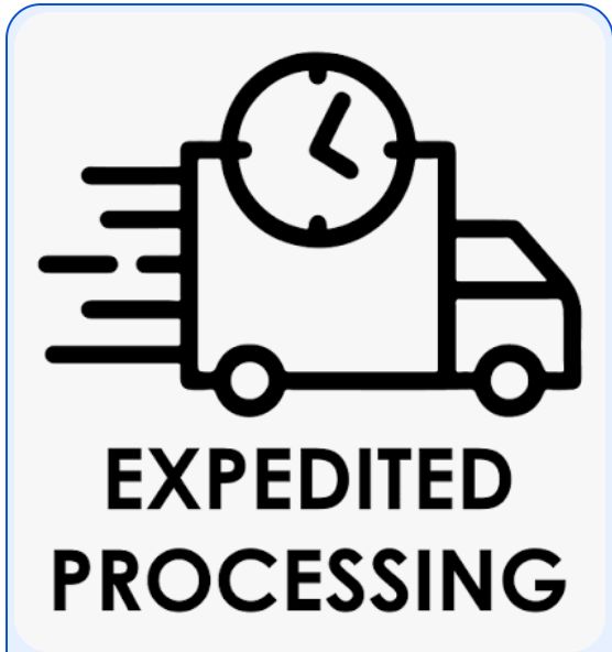 Expedited Processing Fee