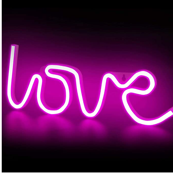LED Neon Love Sign