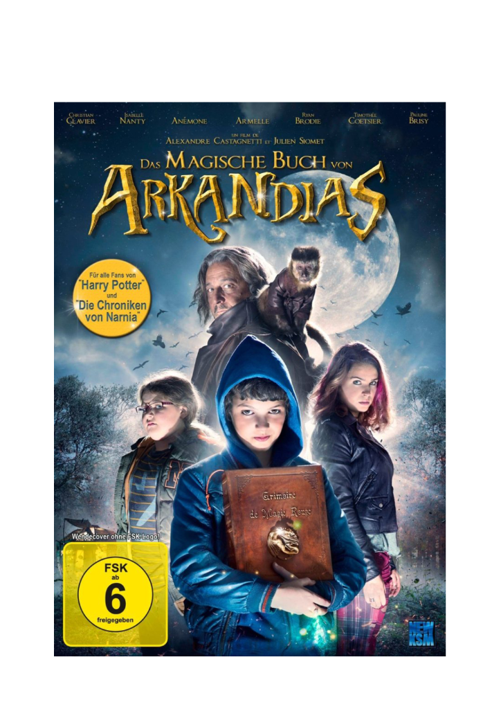 Das magische Buch von Arkandias - DVD (2016)