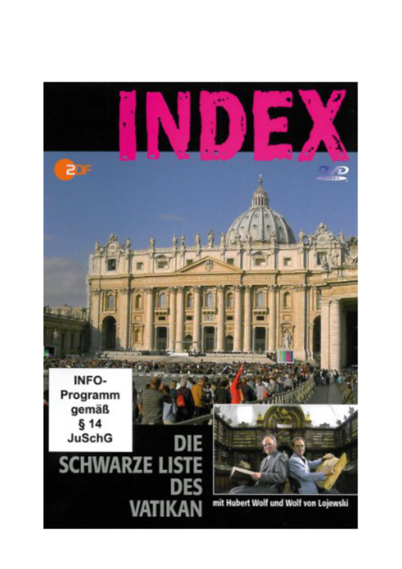 INDEX - Die schwarze Liste des Vatikan - DVD (2010) INDEX - Die schwarze Liste des Vatikan - DVD (2010)