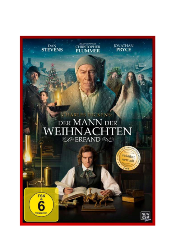 Charles Dickens: Der Mann der Weihnachten erfand - DVD (2019) Charles Dickens: Der Mann der Weihnachten erfand - DVD (2019)