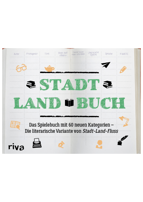 Carina Heer: Stadt Land Buch - Das Spielebuch mit 60 Kategorien