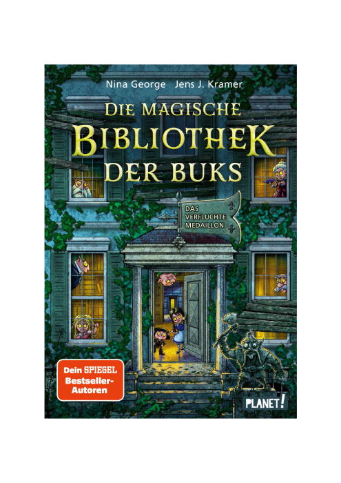 Nina George, Jens J. Kramer, Hauke Kock: Die magische Bibliothek der Buks - Das verfluchte Medaillon Nina George, Jens J. Kramer, Hauke Kock: Die magische Bibliothek der Buks - Das verfluchte Medaillon