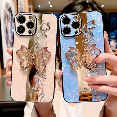 Luxury Phone Cover With Stand For Iphone 14