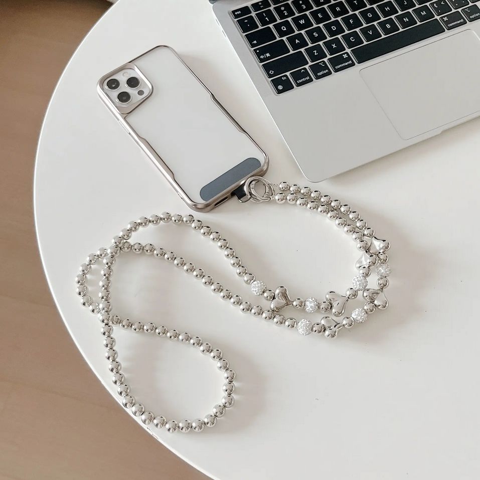 Long strap for mobile phone