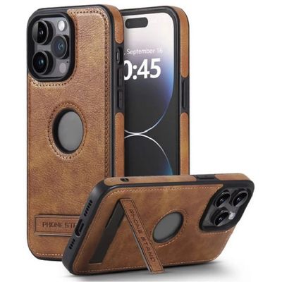 Business style leather phone case for IPhone 16