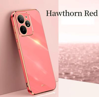 Силиконов калъф за Iphone 17 Pro Max червен глог