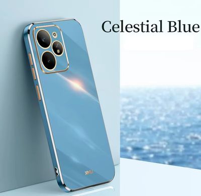 Силиконов калъф за Iphone 17 Pro син