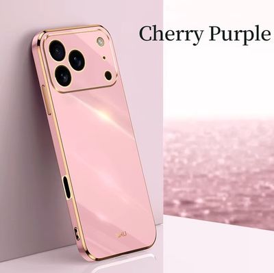 Силиконов калъф за Iphone 17 лилав