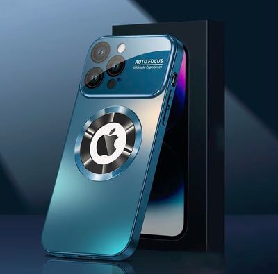 Магнитен калъф за Iphone 16 Pro Max син