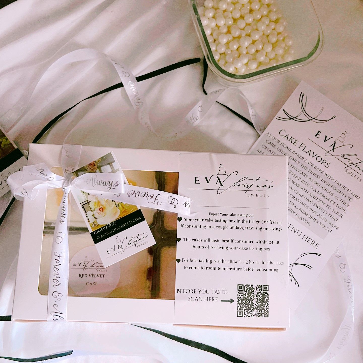 4 Flavor Cake Tasting Box
