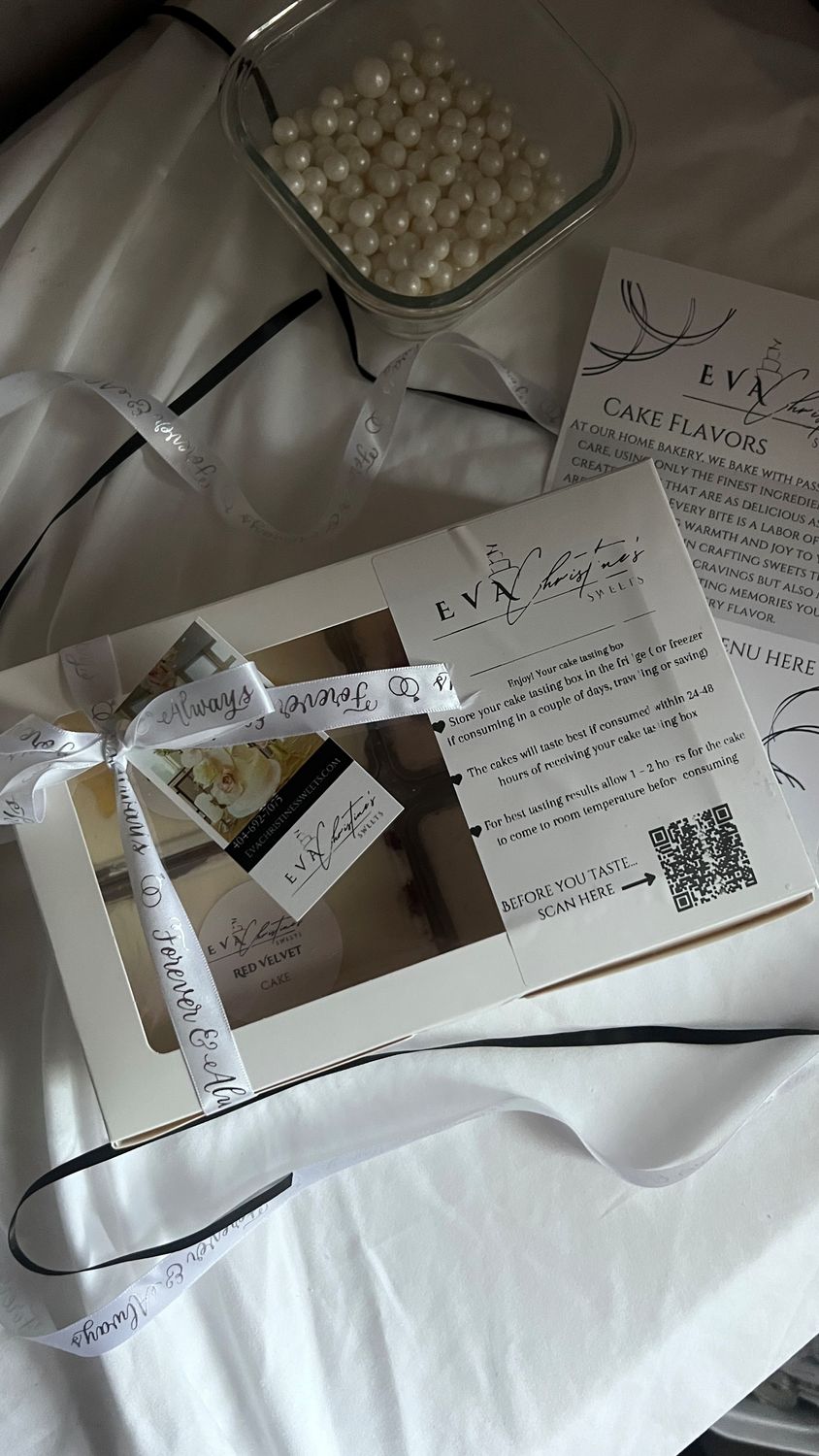 6 Flavor Cake Tasting Box