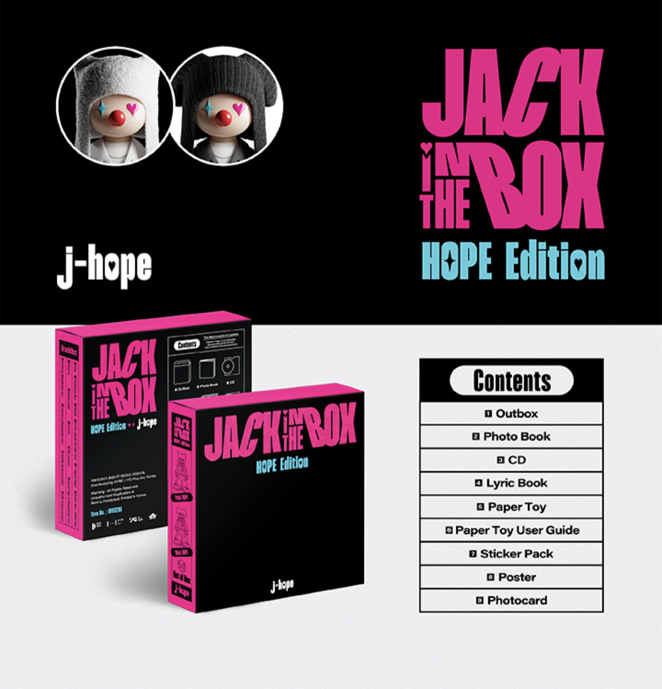 [Под заказ] J-HOPE - JACK IN THE BOX (HOPE Edition)