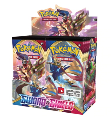 Pokemon Cards TCG Sword &amp; Shield Booster Box 36 Pack