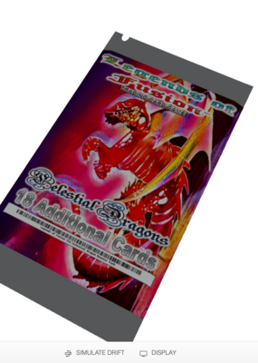 Legends of Fusion TCG Celestial Dragon Booster Pack
