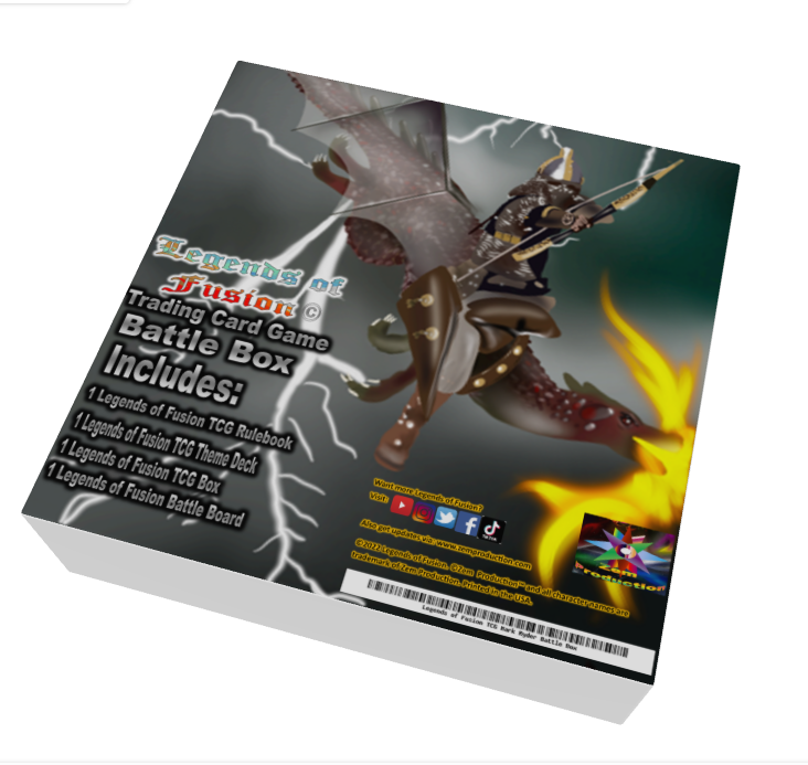 Legends of Fusion TCG Celestial Dragon Mark's Pride Battle Box