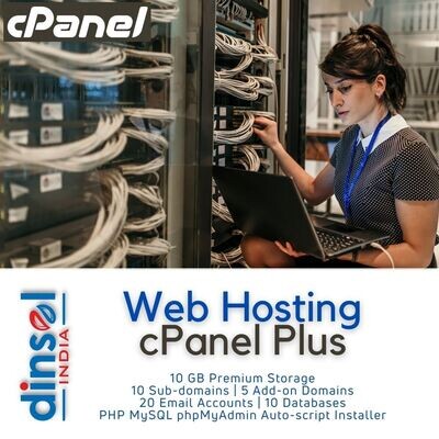 cPanel Web Hosting - PLUS Plan