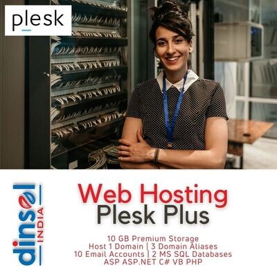 Plesk Web Hosting PLUS Plan