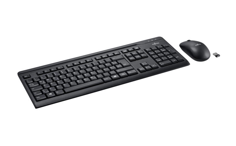 FUJITSU Wireless KB Mouse Set LX410 GR/US