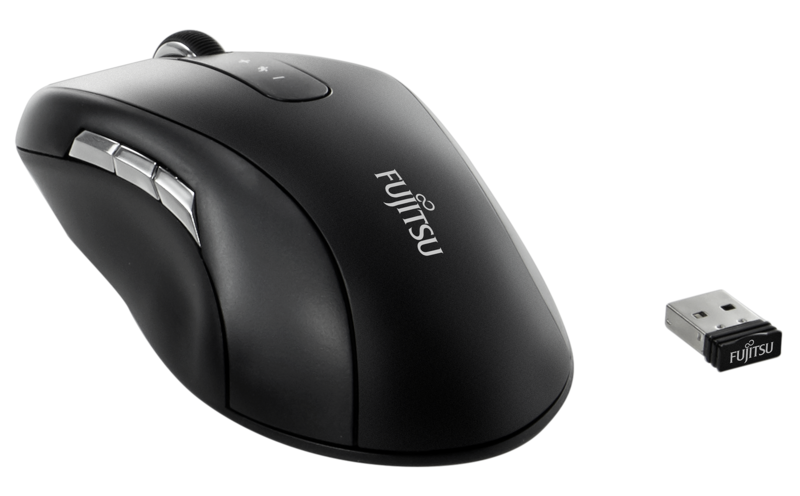 FUJITSU Wireless Blue LED Mouse WI960