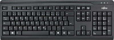 FUJITSU KB410 USB BLACK GR/US